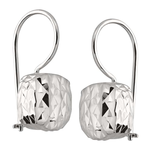 Silpada 'Rounded Cube' Drop Earrings in Textured Sterling Silver2