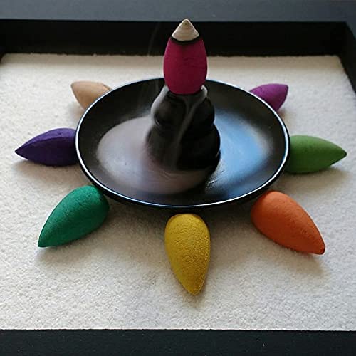 JARDIM ZEN com PEDRA JASPE VERMELHO e INCENSÁRIO CASCATA