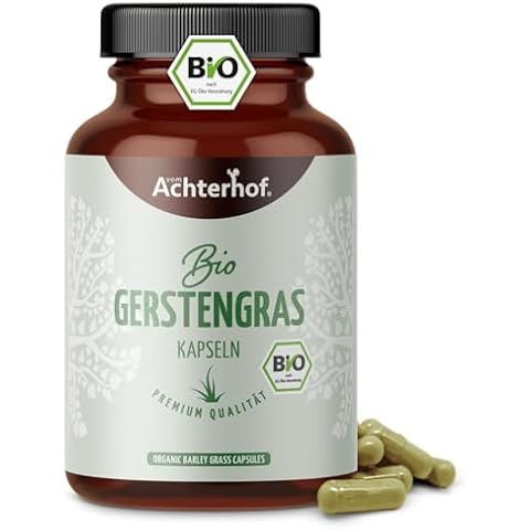 Capsules d'herbe d'orge bio vom Achterhof Cover