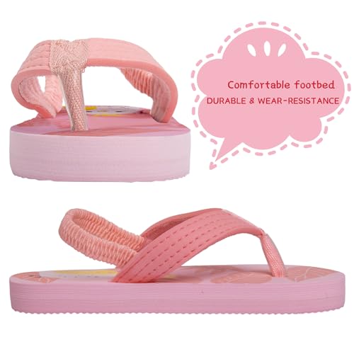 Boys Girls Strap Flip Flops Sandals Cute Cartoon Unicorn Shark Toddler Flip Flop Kids Pool Beach Flat Slide Summer Water Shoes4