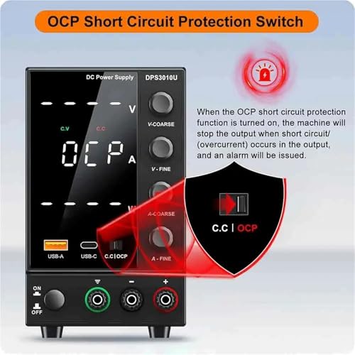 Alimentation CC Variable DPS605U 60V 5A avec Double Port de Charge - 5
