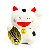 Un maneki-neko (, también llamado gato de la suerte) es una estatua tradicional japonesa, que representa a un gato sentado y levantando las pata(s) en la oreja y que se encuentra frecuentemente en los frentes de las tiendas, cerca de las cajas y en muchos hogares japoneses.