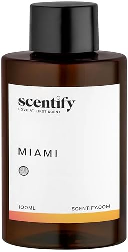 Miniatura 2 de Scentify - Aroma de aceite aromático de Miami para difusores de aceite lujoso aceite aromático con aromas cremosos de cachemira sándalo almizcle