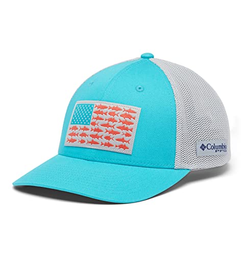 Image of Columbia Unisex Adult PFG Logo Mesh Ball Cap