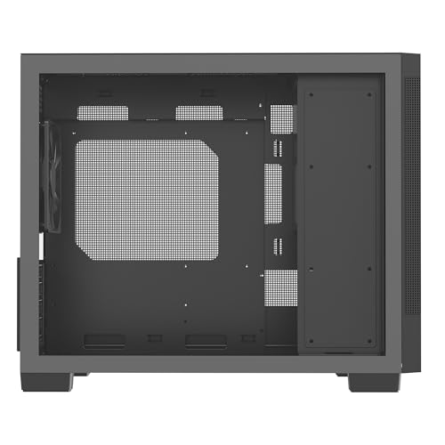 Image of Rosewill Micro ATX Mini Tower PC Case with Pre-Installed 400W Power Supply | Temper Glass Side Panel | 240mm & 280mm Radiator Support | 1 x USB 2.0 | 2 x USB 3.0 | 1 x 120mm PWM Rear Fan | FBM-Z2-400