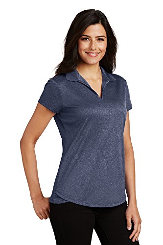 Image of Women's Golf Polo Shirts Short Sleeve Athletic Sports Top - Moisture Wicking, Collared, Lightweight Tee