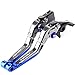 Palancas de Freno para HON-DA Forza 300 250 125 FORZA300 Accesorios para Motocicletas CNC Ajustable Scooter Plegable Puerta De Embrague De Freno (Color : G)