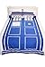 Doctor Parure de lit King Size Motif Who Tardis
