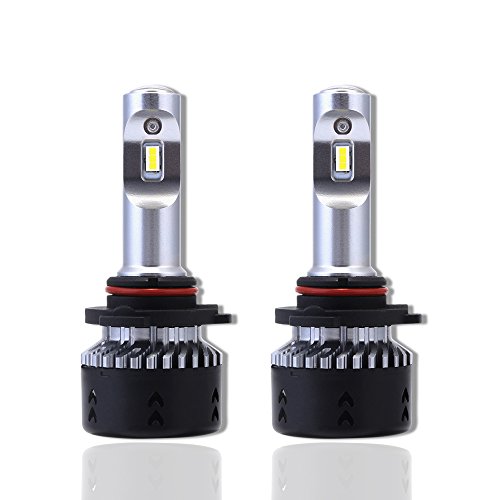 Nighteye 9005 HB3 Car LED Bulbs Conversion Kits 70W 10000LM 6000K Cool White Automotive Driving Bulbs Pack of 2