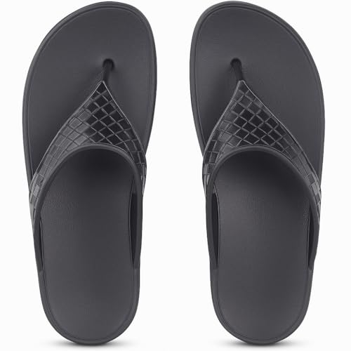 Image of ORTHO JOY EVA Slipper For Women || Waterproof & Everyday Flip Flops for Ladies || Slippers with Cushion Foot Bed || Anti-slip sole || Sweat free