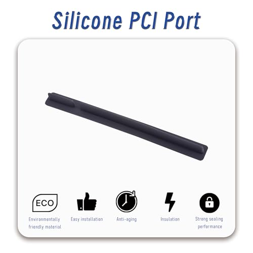 Image of 5 PCS PCI Port Anti-dust Plugs, Silicone Covers Caps Stoppers, Port Protector for End Computer Digital Socket Printer,3.23 x 0.31 x 0.24 (LxWxH)