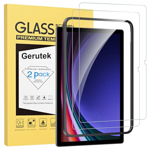 Gerutek [2 Piezas Protector Pantalla para Samsung Galaxy Tab S10 FE/S9 FE 10.9', Cristal Templado...
