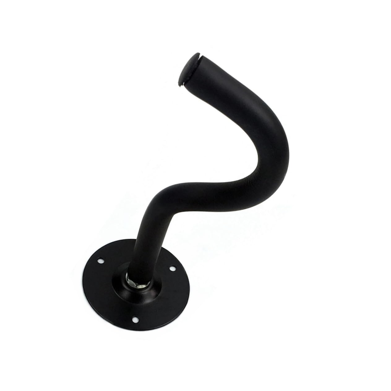 Milisten 1pc Guitar Inclined Wall Mount Hook Metal Display Rack for Acoustic Electric Guitars Black Bracket for Home Use