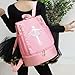 CNAFGBGG 1PC Dance Bag for Girls, Oxford Cloth Dance Backpack with Side Bags & Shoes Bin, Large Capacity Dance Bag with Adjustable Straps for Girls