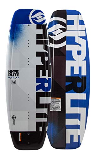 Hyperlite 2019 Motive Jr Wakeboard 119 with Black Remix Boots 4-8