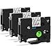 3x MarkField Kompatible 9mm x 8m Clear Laminiert Schriftband für Brother P-touch Label Maker TZ TZe-121 Transparent 0.35in Klar Bänder Etikettenband für PT-1000 1010 H105 H107 H100LB D200 Cube Brother günstig Kaufen-3x MarkField Kompatible 9mm x 8m Clear Laminiert Schriftband für Brother P-touch Label Maker TZ TZe-121 Transparent 0.35in Klar Bänder Etikettenband für PT-1000 1010 H105 H107 H100LB D200 Cube