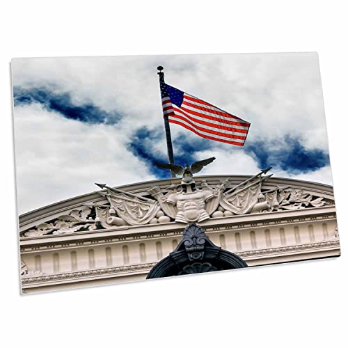 3dRose Old Dwight Eisenhower Building Pad para Escritorio
