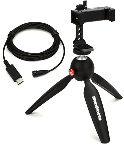 SENNHEISER Microfone condensador, XS Lav USB-C + kit móvel (509259)