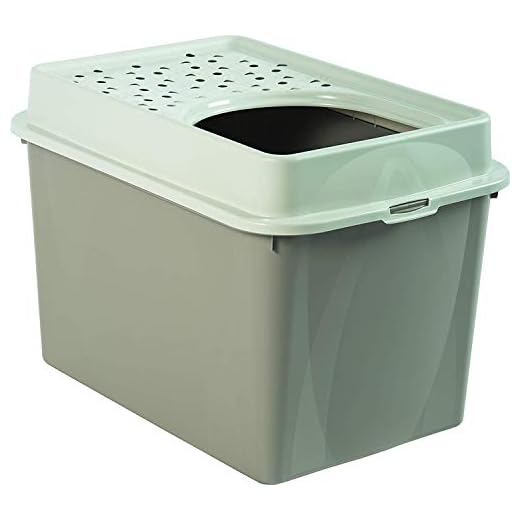 Rotho, Berty, Lettiera per Gatti con Ingresso in Alto