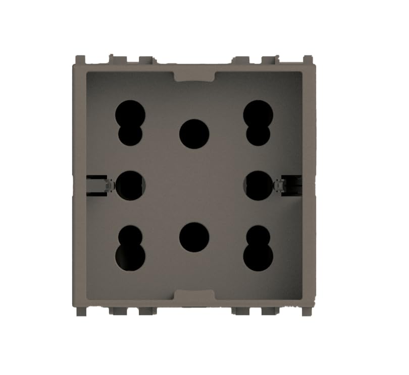 Boîte Vimar Arké Metal 4B.V19M.H21 avec prise latérale 4 modules