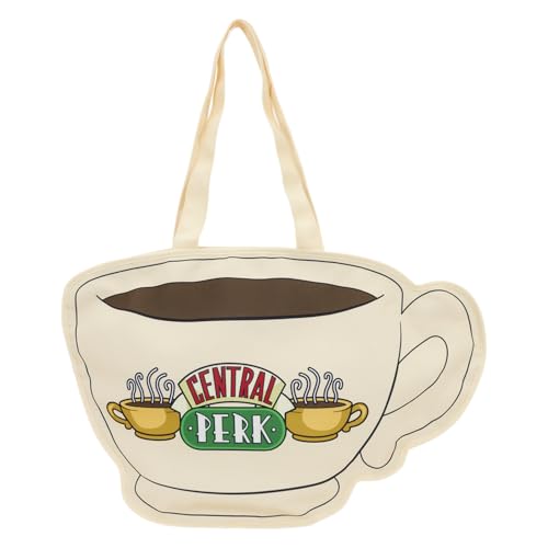 Loungefly Friends Central Perk Coffee Cup Oversized Canvas Tote Bag
