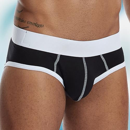 Men's Underwear Briefs Mens Cotton Classics Briefs Men's Briefs Breathable Comfortable Soft Underwear
