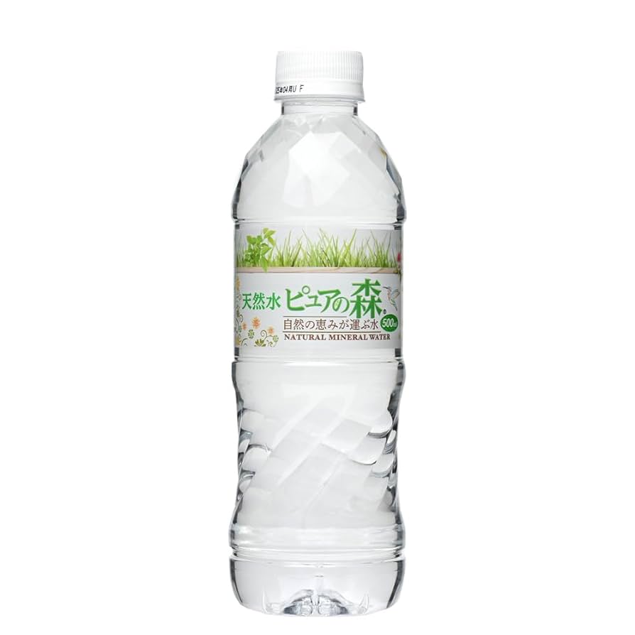 天然水 ピュアの森 500mlペットボトル×24本入 Amazon.co.jp: 天然水 ピュアの森 500mlペットボトル×24本入×(3