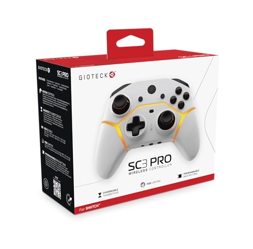 Mando para Nintendo Switch SC3 Pro con botones traseros programables