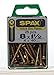 Spax Multi-Material Screw 1-1/2 " Zinc Phillips/Square Multiple Material Thread Flat Head Box 25