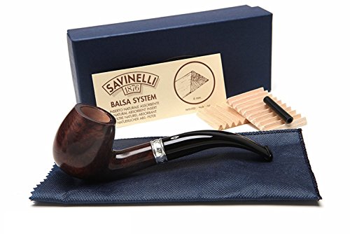 Savinelli Italian Tobacco Smoking Pipes, Trevi Smooth 602