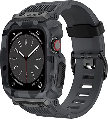 Coque de sport antichoc Apple Watch pour homme adepte de trail