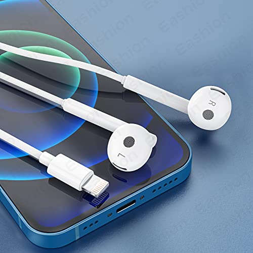 iPhone Earphones, 2 Pack Wired Headphones Earbuds, with Built-in Mic & Volume Control, Compatible with iPhone 12/12 Pro… - Image 7