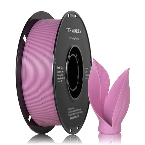Image of TINMORRY Rapid PLA Filament 1.75 mm, 1 KG, Lavender Pink | Up to 300 mm /s, Smooth Printing, Neatly Wound, Low Warping, Compatible with Most FDM 3D Printers, Beginner-Friendly