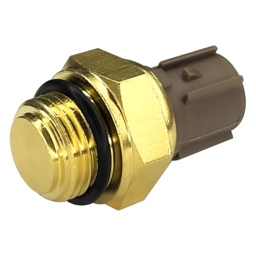 SamWinGear 1Pcs Radiator Coolant Fan Switch Coolant Tank Thermostat Parts, Car Engine Coolant Temperature Sensor Replacement Parts for Honda Accord CR-V Civic 37760-P00-003