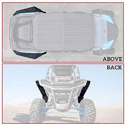 Ldetxy Wider Extended Rear Fender Flares For Polaris Rzr Xp Xp4 1000, Rear Xxl Extra Wider Mud Guards Extension Mud Flaps For 2014-2023 Polaris Rzr Xp Xp4 1000 Accessories (4Pcs) #TOP3