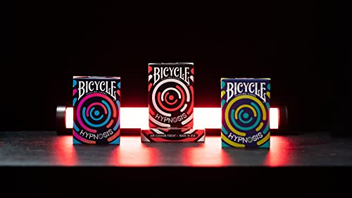 Bicycle Hypnosis Specialty Playing Cards, Red, Black, White Playing Card Deck #TOP7