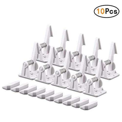 Pour Armoires Et Tiroirs 2 Pieces Securite De Placard Tiroir Colle Solide Et Sans Percage Fusible Enfant Bloque Placards Et Loquets Bebe Puericulture