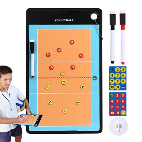 Porte-bloc magnétique volleyball effaçable pour corriger la tactique de jeu