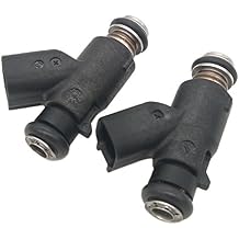 27709-06A 2pcs Set Fuel Injector 6 Holes Replacement for 2006-2015 Harley Davidson Motorcycle 25 Degree 27625-06 R2025DEG