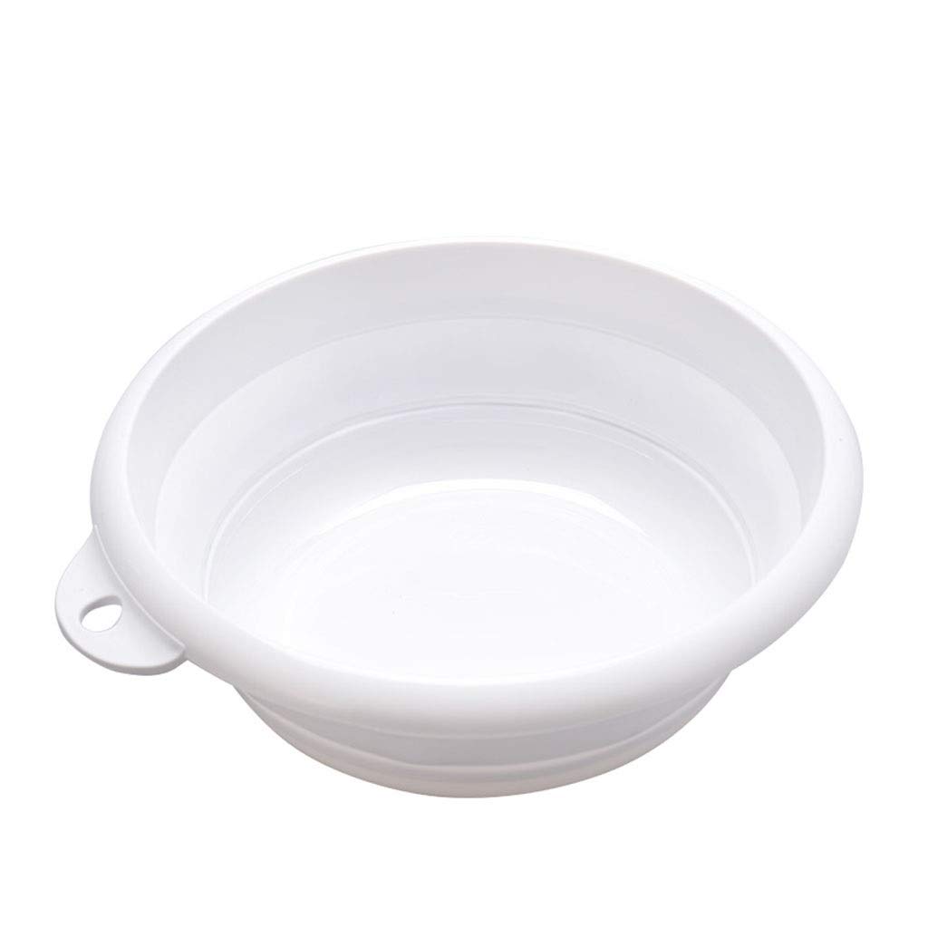 Cubo Redondo Plegable de plástico de Silicona, Ideal para Cualquier ocasión como;Cocina, Exterior, Camping, Senderismo, Pesca, Oficina o Eventos Deportivos. Present