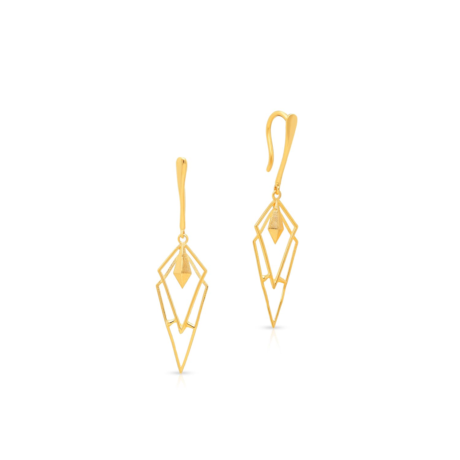 Malabar Gold & Diamonds 14kt Gold Earrings for Women | 14k Yellow Gold Dangle Earrings for Birthday, Anniversary & Rakshabandhan Gift | 14 kt (585) BIS Hallmark Certified Gold Jewellery (B0CLVQ74R9) Amazon Price History, Amazon Price Tracker