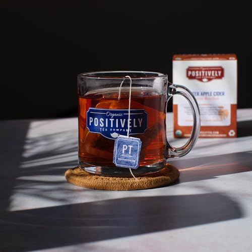 Image of Organic Positively Tea Company, Winter Apple Cider Rooibos Tea Bags, 20 Count