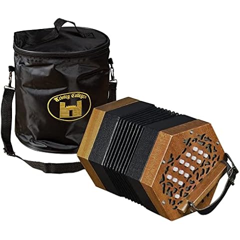 Trinity College AP-2230A Concertina in Light Brown Cover