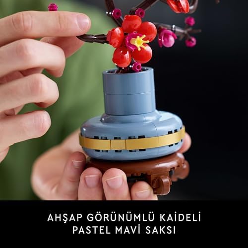 LEGO Icons Erik Çiçeği 10369 - Yetişkinler için Bakım Gerektirmeyen Dekoratif Bitki Yapım Seti (327 Parça) - Görsel 7