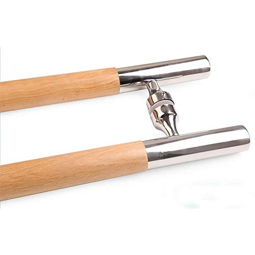 Poignées de porte en bois de 400 mm pour simplifier l'accès - 7