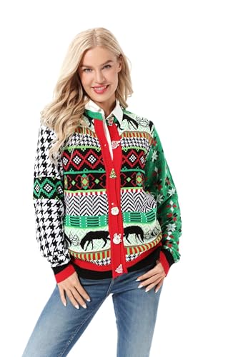 Ugly Christmas Pullover 30 U LOOK UGLY TODAY Hässlicher Weihnachtspullover Damen Unisex Herren...