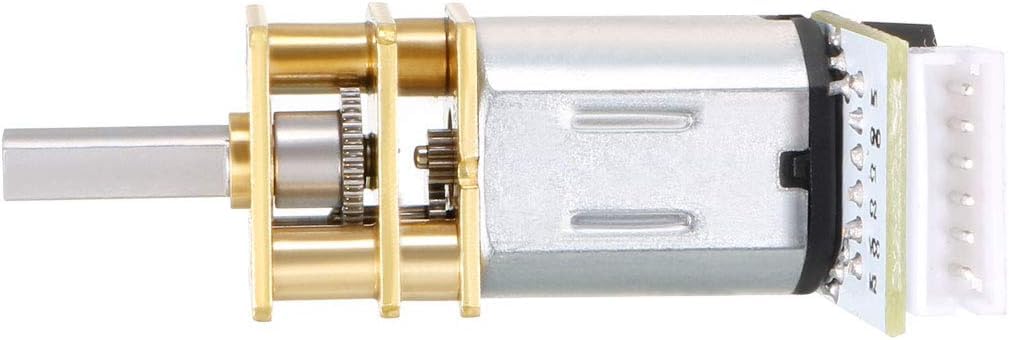 REES52 GA12-N20-12v 1000 RPM ALL Metal Gear Micro DC Encoder Motor with Precious Metal Brush 1