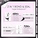 SOFENIDA Lash Clusters Kit 80D Lash Clusters Kit 10-18mm Volume Eyelash Clusters D Curvature Cluster Eyelash Extensions 3D Wispy Lashes Clusters DIY Lash Extension Kit(80D-10-18MIX Thick Kit)