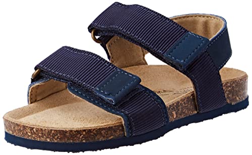 Sandale Primigi Garçon Birky en cuir bleu et marron taille 25 au 30