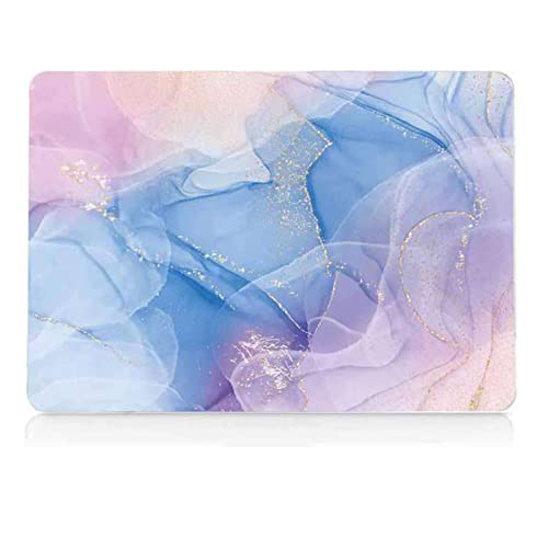 Se7enline Compatible with MacBook Air M4 M3 M2 15 inch Case A2941/A3114/A3241 for 2025 2024 2023 15.3-inch MacBook Air Laptop Hard Shell Case&Keyboard Cover Skin&Touchpad Protector,Pink Purple Veil - Image 3